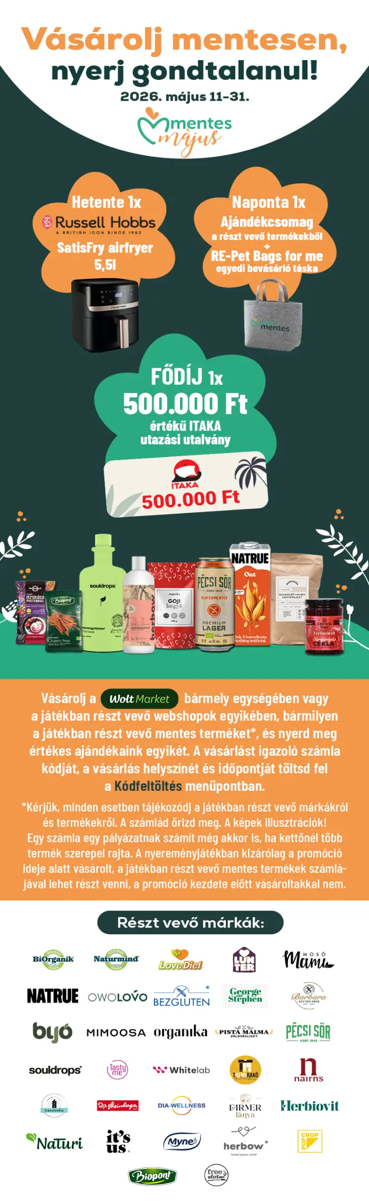 A promóció plakátképe.